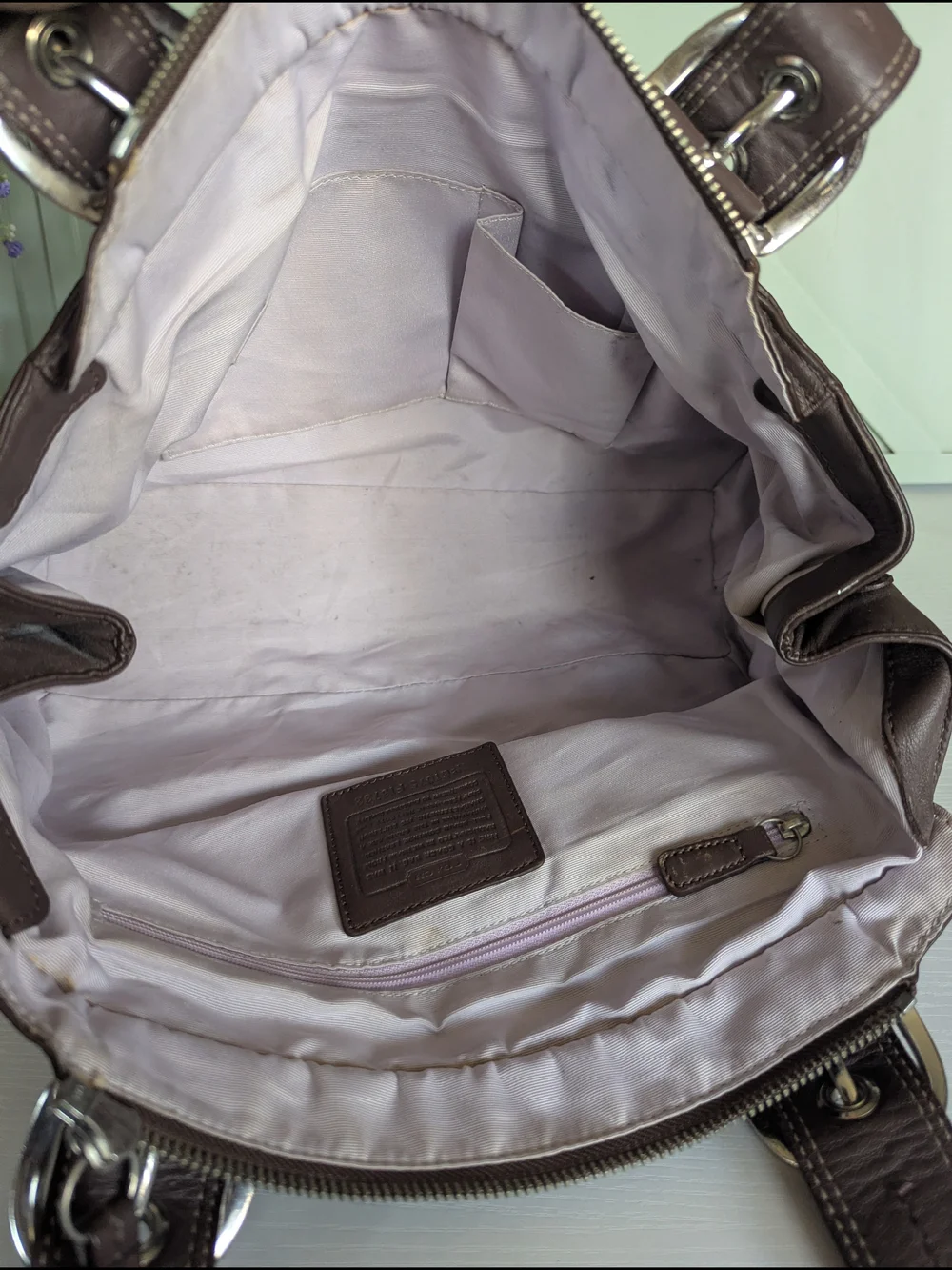 Coach Soho Pleated Leather Shoulder Bag